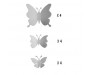 3D dekorace Spring Decor Bílí motýli 24001